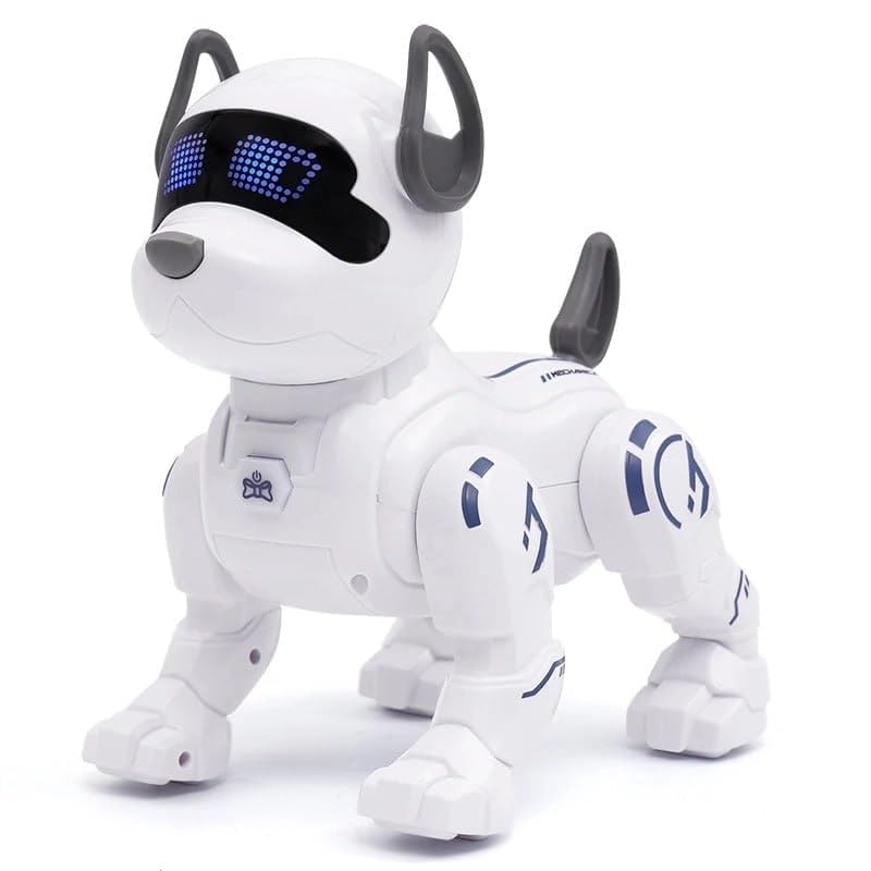 Relizaa Robot Dog for Kids, Remote Control Robot Rechargeable Programing Stunt Robo Dog with Sing, Dance, Touch Function, Robotic Dog Toy for Boys Ages 5+ Birthday Gifts, Red(Stunt Dog Pet Red)