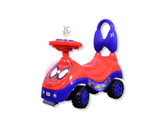 JIGGOO Toys Spidy Rider | Musical Ride-On Car for Children | Boys & Girls