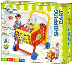 Perfect Gallery Shopping Cart for Creative Play, Spacious Interior, Easy Grip Handle